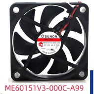 SUNON ME60151V3-000C-A99 6015 12V0.90 W 6CM Magnetic Levitation Silent Fan