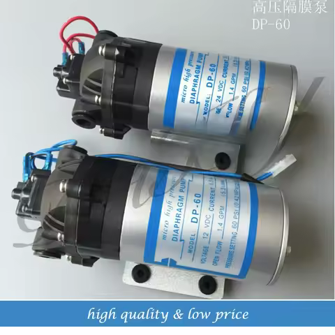12v/24v Mini Diaphragm Water Pump Boost Water for Marine/RV/Boat's DP-60 Hot Selling