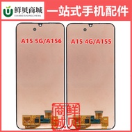 หน้าจอ LCD แบบแยกส่วนสำหรับ Samsung A15 M15 4G 5G F หน้าจอแบบแบนดีไซน์แบนพร้อมจอแสดงผลที่ชัดเจนและละ