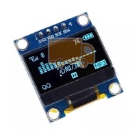 0.96” OLED Display Module - SPI/I2C - 128x64 (Blue/White) GND VCC SCL SDA/0.96Inch
