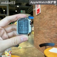 ✪ เหมาะสำหรับ Applewatch8ultra ตัวล็อกแบบผีเสื้อสายนาฬิกาโลหะนาฬิกา Apple 765432เคสแสงดาว
