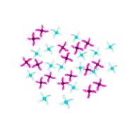 24pcs 1220-4 31mm 4-Blade 0.8mm Tiny Whoop Propellers for Betafpv Cetus for Eachine E010 JJRC H36 FP