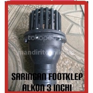 Alkon 3 inch water pump foot valve filter 3 inch water pump filter/