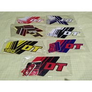Yamaha striping sticker DT 100 DT100