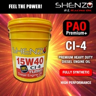 Shenzo Racing Oil 15W40 / 20W50 (20 Liters) FULLY SYNTHETIC CI4 DIESEL ENGINE OIL 15W-40 20W-50