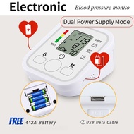 【SG Local 】Automatic Upper Arm BP Monitor Pulse Meter BP Machine Voice Talking Accurate Digital Data