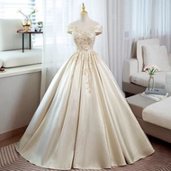 Ball Gown Off Shoulder Evening Dress