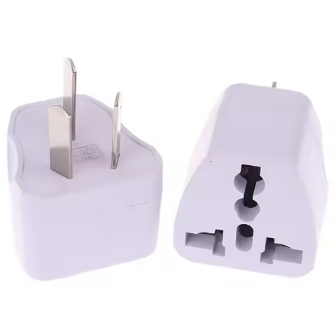 1Pc Universal Travel Power Plug Adapter USA EU EURO Asia to AU AUSTRALIAN 3 Pin.