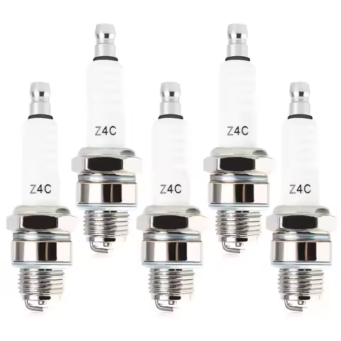 5pcs Spark Plug Z4C for 49cc 50cc 66cc 70cc 80cc 2-Stroke Engine Yamaha JOG50 90 ZX50 DIO50 Suzuki A