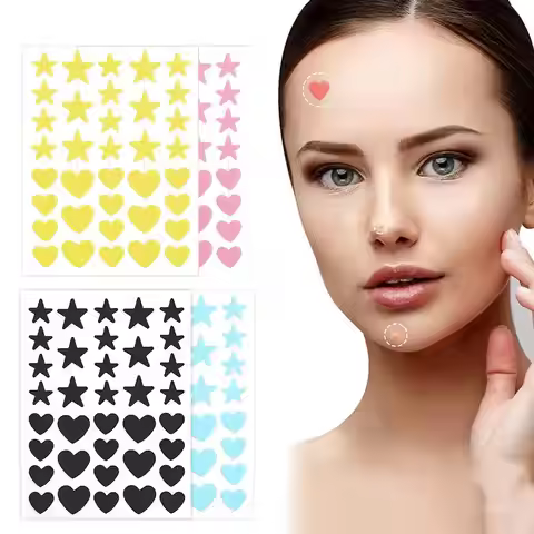 36PCS Star Pimple Patch Acne Colorful Invisible Acne Removal Skin Care Stickers Concealer Face Spot 