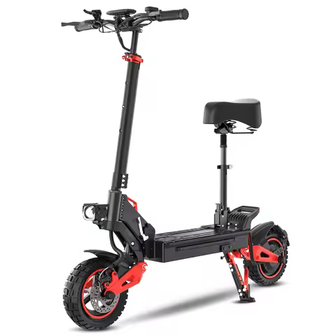 1600W Motor Adult J15 Electric Scooter Top Speed 32MPH, 48V18AH, 11-inch Off-Road Tires Sport Foldin