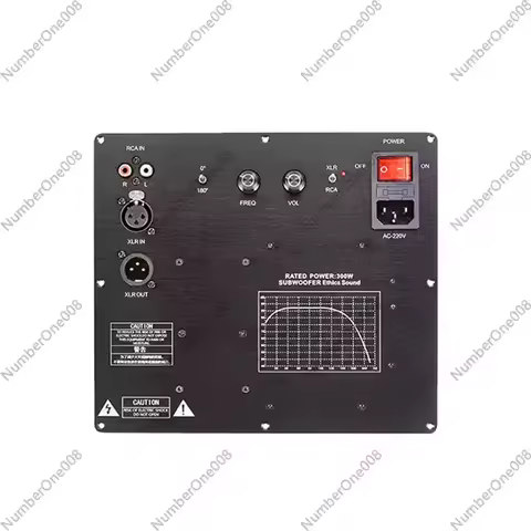TPA3255 Digital Subwoofer Active Speaker AC220V High-power Balanced HIFI Amplifier Board 20Hz-200Hz