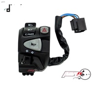 preferred₪♘Domino Handle Switch For Honda Click with Pssing Light Hazard Light PLug and play