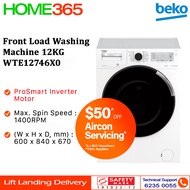 Beko Front Load Washing Machine 12KG WTE12746X0