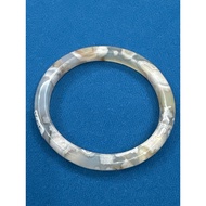 56mm Sakura agate bangle
