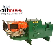 HISAKI YBC32 BAR CUTTER MACHINE 32MM WITH VIKYNO RV70 DIESEL ENGINE 7HP