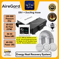 AireGard Energy Heat Recovery System (ERV-100 / ERV-250 / ERV-350)/ Ceiling Air Ventilation
