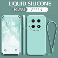 Casing Huawei Nova 13i 12i Matte Soft Case With Lanyard Huawei Nova 12i 13i Nova13 i Silicone Wristb