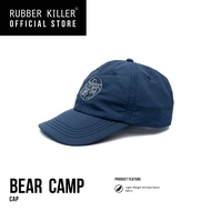 Rubber Killer - BEAR CAMP - WRINKLED NYLON CAP (หมวกแก๊ป หมวกผู้ชาย หมวกผู้หญิง)