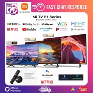 [MYSET] Xiaomi Mi Smart TV P1 (32/43/55" | 4K UHD, Android 10 Smart TV) 32 inch 45 inch 55 inch 2 Years XIAOMI Malaysia