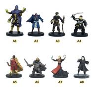 Crayon Board Game Model Dungeons and Dragons DND Master Vampire Mouseman Dwarf Medusa Fire Elf