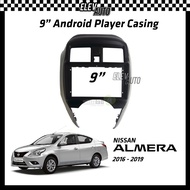 Nissan Almera 2016-2019 Android Player Casing 9" with Player Socket