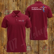 Shirt Tshirt Collar Shirt Distro PESONA INDONESIA Custom men's women's Indonesia