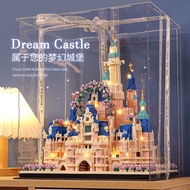 Compatible with Lego Building Blocks Disney Princess Castle Micro Particles Adult Difficult Girl Assembled Toy Gift