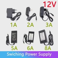 DC 12V 1A 2A 3A 5A 6A 8A Power Supply EU / US Plug 220V To 12 Volt Source Universal Adapter Charger