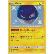 Pokemon TCG Card Voltorb SM Hidden Fates SV13/SV94 Shiny Rare