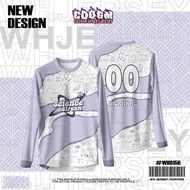 2026 New Style Unisex Long-Sleeved Retro Scientific Flow Jersey Customizable Name Scientific Flow Ko