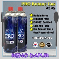 BUTANE GAS CARTRIDGE PORTABLE BUTANE GAS STOVE OUTDOOR CAMPING 230G