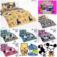 Bedding Set Duvet + 3.5 5 6 Feet Complete 60x97 90x97 Cutie Pattern CUTIES Mickey Mouse CUM164 CUM16