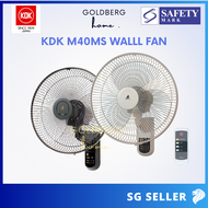 KDK M40MS Wall Fan with Wireless Remote Control | Goldberg Home