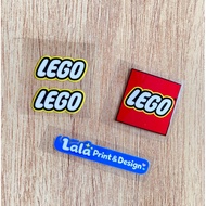 UV DTF Decal with LEGO logo for Game Console | Phone Stickers | Helmet Stickers | Electric vehicle s