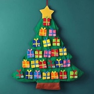 ［訂貨］日本直送 降臨節倒計時布聖誕樹月曆 聖誕節 倒數月曆 禮物