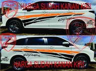 NEW Promo stiker mobil xenia cutting stiker xenia striping xenia RACING All New Xenia 1.3 R MT ADS