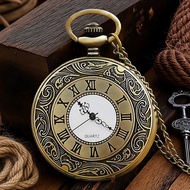 Hollow Retro Pocket Watch Flip Quartz Watch Creative Dial Retro Watch Unisex 2026.03.2