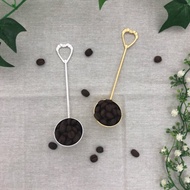 日本【SALUS 佐藤金屬】心型咖啡量匙