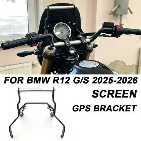2025-2026 For BMW R12 G/S Motorcycle GPS Mount Navigation Bracket R12GS R 12GS R 12 G/S Supporto Exp