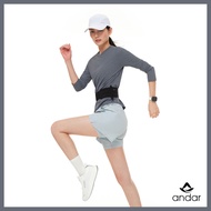 [ANDAR Korea] Airst 2-in-1 Shorts | Built-in Leggings Cooling Shorts | Lightweight Quick-Dry Gym Run