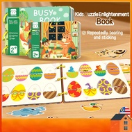 Baby's First Enlightenment Book, 3-Year-Old Early Learning, Kids Busy Book, Montessori Quiet Book