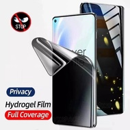 Full Curved Anti Spy Hydrogel Film For Huawei Mate 50 40 30 30E 20 Pro Plus 50 40 RS 40E 20X Privacy Screen Protector For Huawei P50 P40 P30 P20 Pro Lite