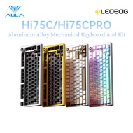 AULA LEOBOG Hi75C PRO Customized Mechanical Keyboard 81 Keys 2.4G/Bluetooth/Wired RGB Aluminum Alloy