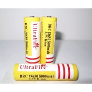 *Ready Stock* 18650 3.7V 5000mAh Li-ion Rechargeable Battery