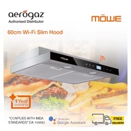 Aerogaz/Mowe 60cm Wi-Fi Stainless Steel Slim Hood MW680S