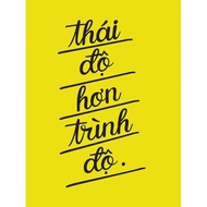 Office Slogan wall painting HD-TR037 Size 45 x 60 cm