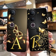 Case Compatiblehp For Vivo V50 latest 2025 Current Motif Vivo V50 silicone Casing Vivo V50 Case anti