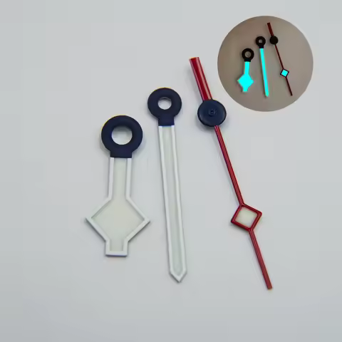 Adapt Tud Snowflake Watch Hands Blue Luminous Accessory for 8N24/9015/8215 Movement Compatible with 