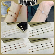 Fashion elegant four-leaf clover mini5 flower 9mm bracelet